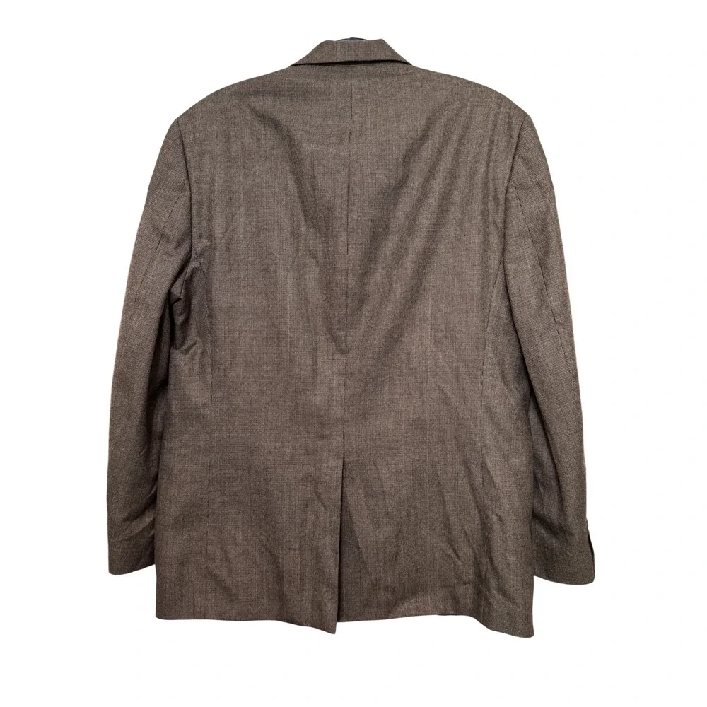 Chaps Mens Brown Textured Two‎ Button Blazer Sport Coat Jacket 42R 4900070442
